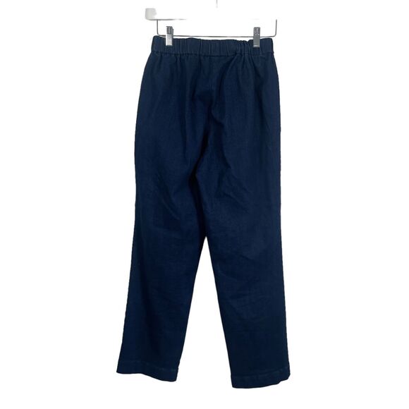 Montserrat The Jet Set Denim Set Dark Wash Button Front Pull On NWT Womens XS - Picture 11 of 13